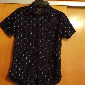 On The Road button up